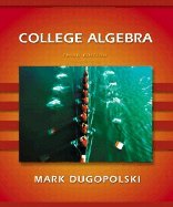 College Algebra - 3rd Edition 0201786680 Book Cover