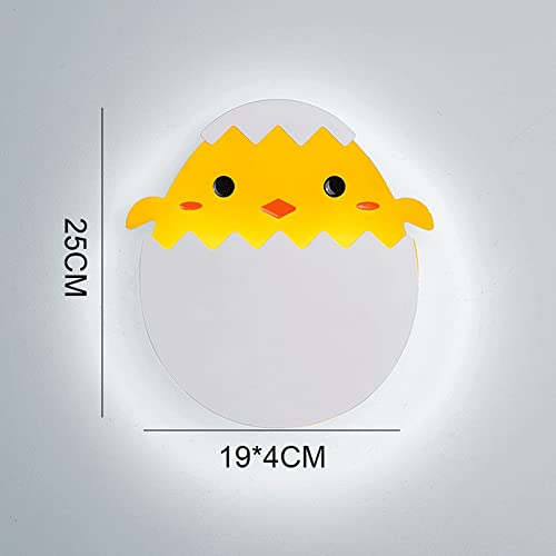 Aplique de pared infantil de huevo de pollito ideal para regalar 4
