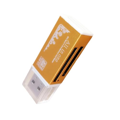 Lector de tarjetas de memoria USB 2.0 compatible con MS TF más ranuras y adaptador de tarjetas de múltiples funciones