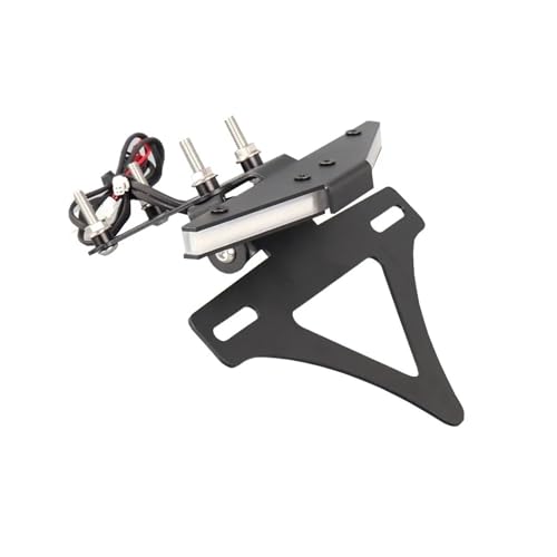 Support de plaque d'immatriculation pliable anti-vibration pour cadre moto 1290