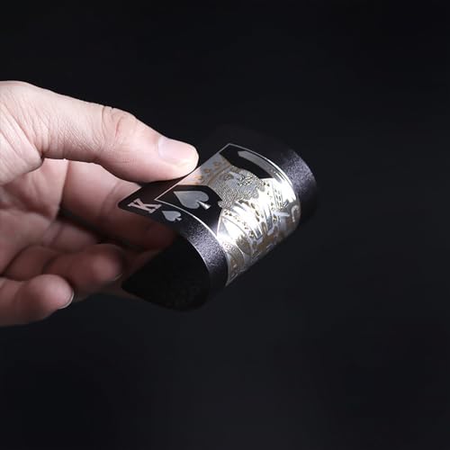 Naipes impermeables de plástico para póker, lujo profesional miniatura 4
