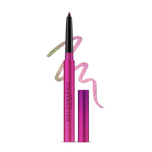 RENEE Holographic Eyeliner, Smudge-Proof & Long-Lasting, Easy Glide & Quick-Drying Formula with Monochrome Effect, Intense Color Pay-Off, Infused with Vitamin E, 03 Venus