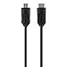 Produktbild Belkin F8V3311B10 HDMI-Kabel, 3 m, schwarz, Stück: 1