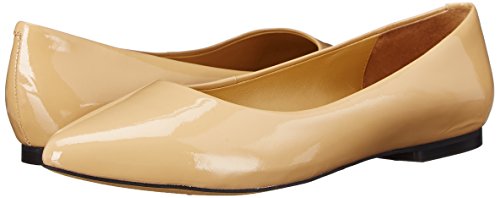 Trotters Womens Estee Ballet Flat, Nude, 7.5 Us #TOP6