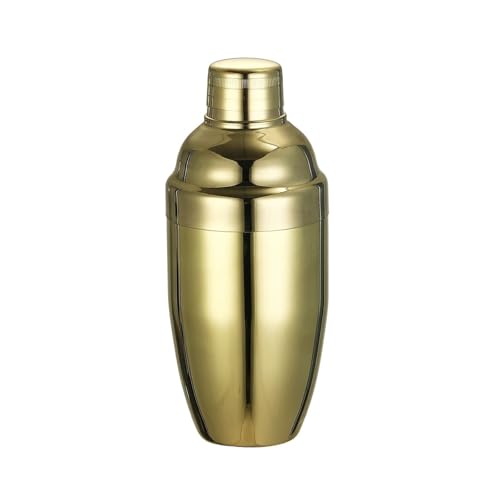Coctelera de acero inoxidable elegante con acabado resistente de 500 ml 2