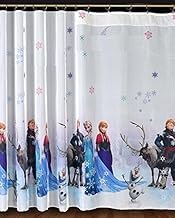 Rideau voilage La Reine des Neiges Finition avec passants (75 cm, 200)