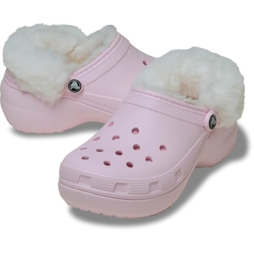 Image of Crocs Women's Classic Lined Platform Clogs