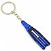 Silicone and Steel Scuba Diving Fin Keychain – Theme Flipper Key for Ring for Divers, Snorkeling Enthusiasts & Underwater Sports Fans, 7.7 x 2 x 0.7 cm, 15g(Blue)