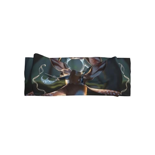 Beautiful deer Bow Hair Accessories, Children's Elastic Bow Headband 0-6 Months, Newborn, Baby, Toddler Hair Accessories