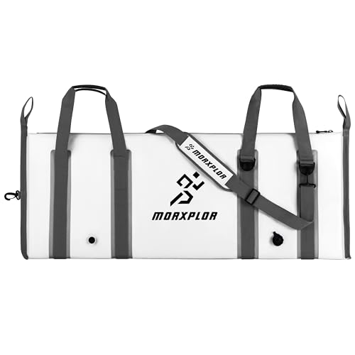 MORXPLOR Insulated Fish Cooler Bag for Fishing 41x17 47x17In 50x20In 60x24 72x30 Inch,Large Insulated Fish Kill Bag,Fishing Catch Bag Cooler with Common Smooth Water-Resistant Zipper
