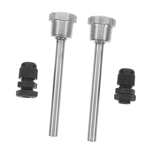 CIYODO 2 Pezzi Manicotto in Inox da Termowell Saldature per Sensori Temperatura Scaldabagno e Termometri Installazione Facile e Tenuta
