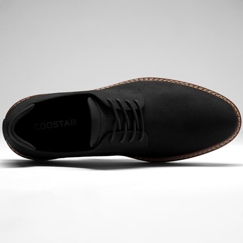 Image of Coostar Mens Casual Dress Shoes Business Formal Derby Sneakers Oxfords Shoe