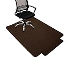 Schreibtischstuhl Unterlage Bürostuhl Unterlage - 90 X 140 Bodenschutzmatte BüRostuhl für Hartböden, Kratzfest Gaming Teppich Stuhlunterlage für Laminat, Parkett, Fliesen