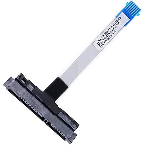 Deal4GO SATA Hard Drive Cable H5G06 0H5G06 NBX0001QE00 HDD Connector Replacement for Dell Inspiron 5552 5555 5558 5559 5566 Vostro 3458 3459 3558 3568 Cover