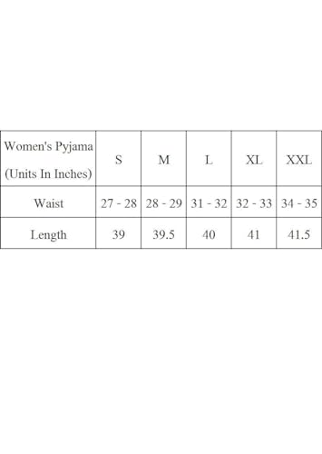 Image of Women's Warm Cotton Flannel 1 Pack Lounge Pants (Black Pyjamas) (Prints May Vary