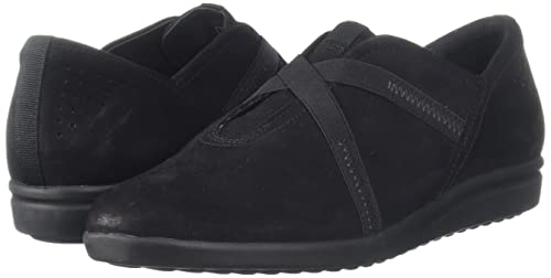 Image of Clarks Womens 26162008 Black Loafer Flat