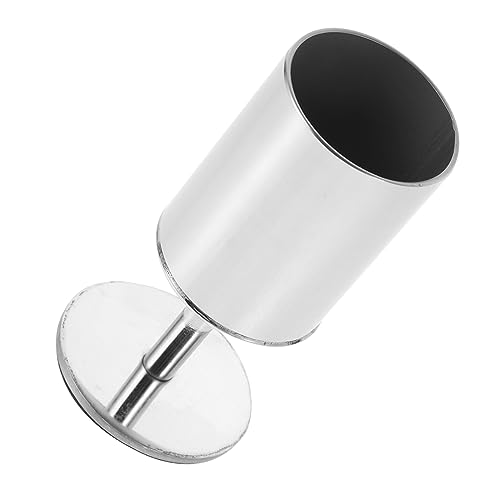 MOLUCKFU Box Toothpick Decor Fruit Pick Container Skewers Holder Cocktail Pick Jar Cotton Swab Dispenser Fruit Pick Holder Swab Holder Container Fruit Pick Dispenser Silver Stainless Steel