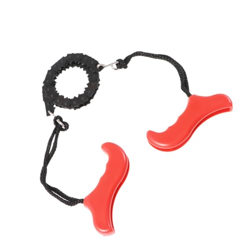 Toddmomy Survival Chain Pocket Saw Portable Outdoor Hand-held Wire Pocket Saws Garden Logging