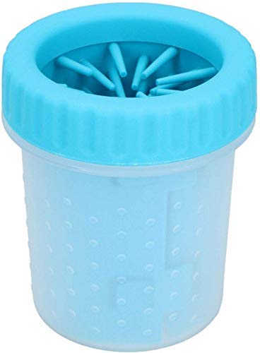 Smarty Pet Portable Dog Paw Cleaner and Washer Cup with Soft Silicone Bristles for Quickly Cleaning Pets Muddy Feet (Large) (B09P559RNM) Amazon Price History, Amazon Price Tracker