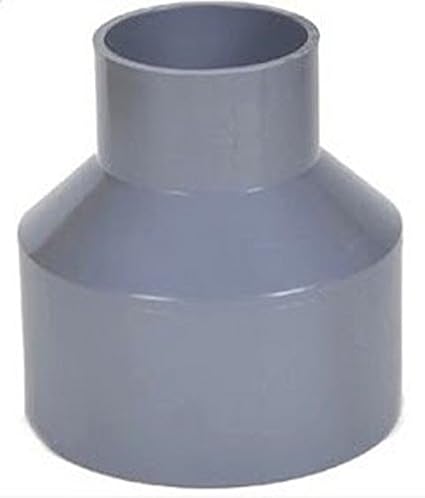 JK UPVC Plastic Fitting Reducer Socket Pack of 10 (Blue, Size  73x50 MM)