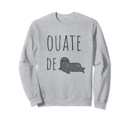 Guata de Foque WTF expresión divertida Sudadera