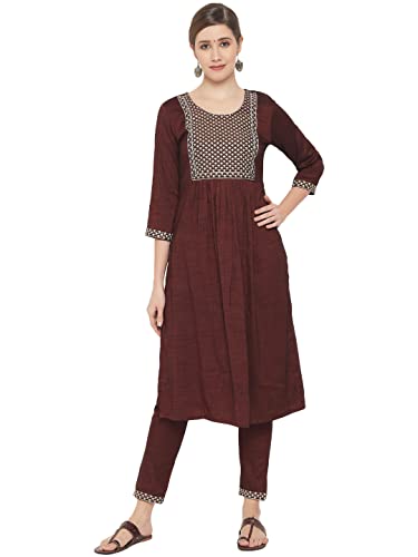 Image of G4Girl Women's Rayon Regular Kurta