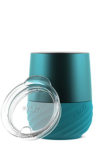 Ello Clink 12oz Vacuum Insulated Stainless Steel Wine Tumbler wit...