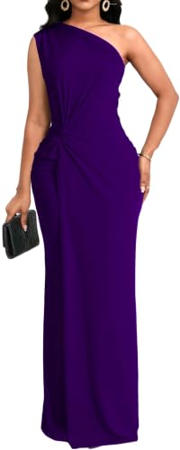 Image of SxClub Formal Dress for Women Cocktail Sexy Bodycon Sleeveless Evening Party Floor Length Long Prom Dresses
