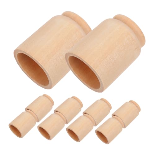 Unomor 10Pcs Egg Cups Egg Holders for Display Table Decorations Craft Egg Rack for Egg Display and Activities