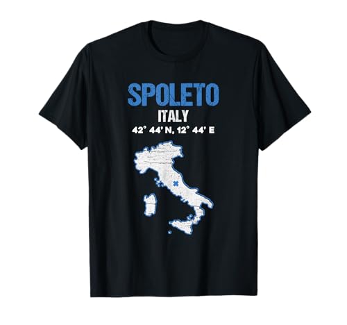 Spoleto Italia Ciudad Camiseta