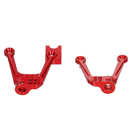 OWSOO 4 PCS de metal dianteiro traseiro amortecedor de torres de montagem para 1/10 RC rastreador co