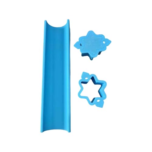 SunnyLark 完璧な丸型ケーキを作るためのプロ仕様のベーキングモールドセット 9インチ収納トレイ ABSカッタープッシャー付き イベントのお祝いに最適