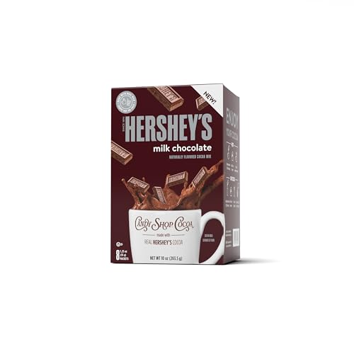Candy Shop Cocoa HERSHEYS Milk Iced Cocoa Mix, 1.25oz, 8 Pack