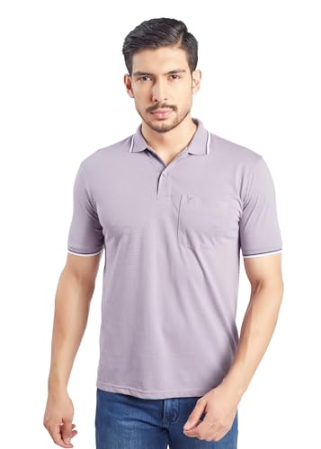 Image of Pro Riders Urban Men's Cotton Rich Polo T-Shirt with Pocket |Regular Fit| Office