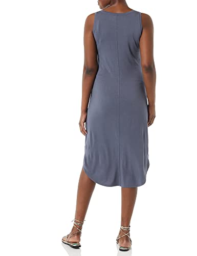 Image of Amazon Essentials Women's Jersey Regular-Fit Sleeveless V-Neck Midi Dress (Previously Daily Ritual)