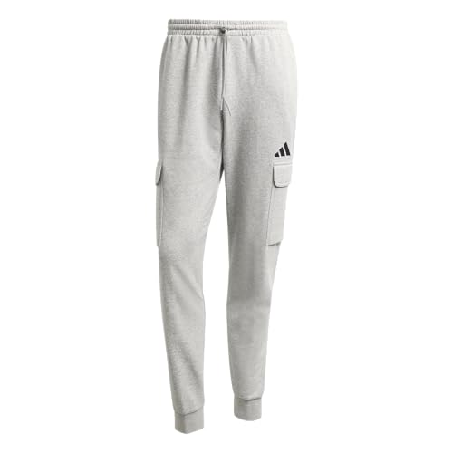 Image of adidas Men's Essentials Feel Cozy Fleece Cargo Pants