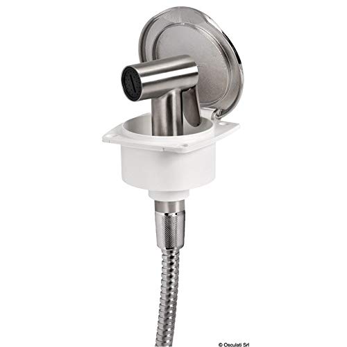 OSCULATI Coffret de Douche Pont Evo - douchette INOX Tiger - 2,5 m