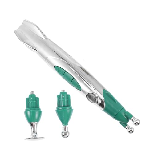 Healvian 1 Satz Aku Punkt Elektro Therapie Stift Akupressurstab Pulsmassagestift...