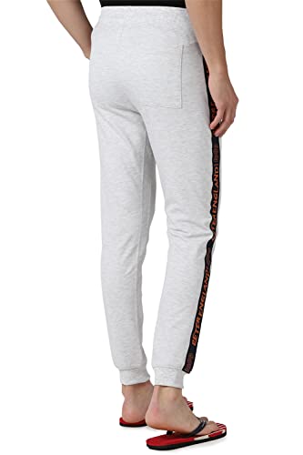 Image of Peter England Men's Mid Rise Regular Fit Track Pants