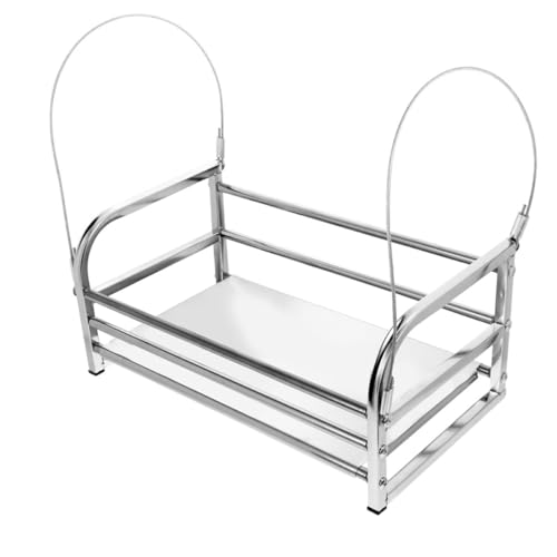 Abaodam Patio Railing Shelves Plant Pots Holders Indoor/Outdoor Guardrail Hanging Flowerpot Stands Easy to Use