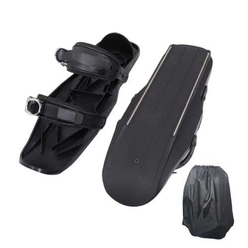 Raquetas de nieve para hombre,Patinaje de nieve | Patines de hielo - Herramientas de esquí antideslizantes con bolsa de transporte, accesorio de esquí ajustable, patines de esquí compactos y ligeros p