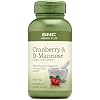 GNC Herbal Plus Cranberry D-Mannose, 60 capsules