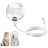 STARSUM Cat Inhaler Mask, Oxygen Mask for Cats and Puppies, Pet Oxygen Mask and Tube, Suitable for Cats and Small Dogs (Equipment Not Included) （S）
