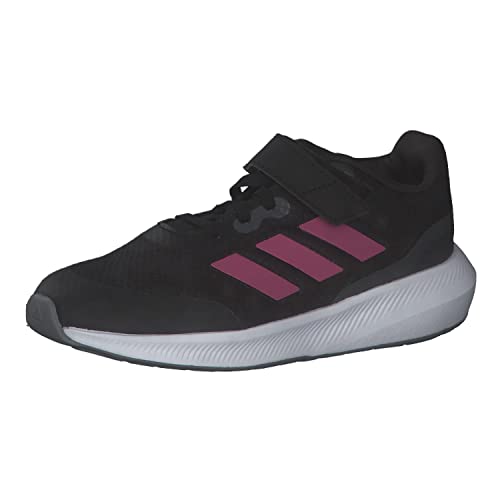 Adidas LTJ63 Junior Core Fight 2.0 Running Shoes, Sports Running, Elastic Lace, Top Strap, Boys, Girls, 6.7 - 10.0 inches (17 - 25.5 cm)