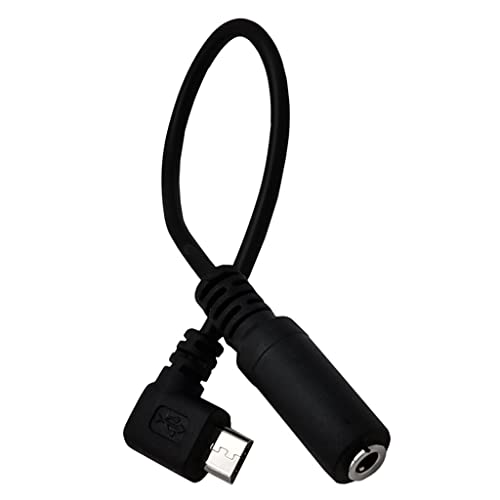 Mllepjdh Cavo adattatore da micro USB maschio a jack da 3,5 mm per cuffie e auricolari, cavo convertitore, ampia linea di applicazione