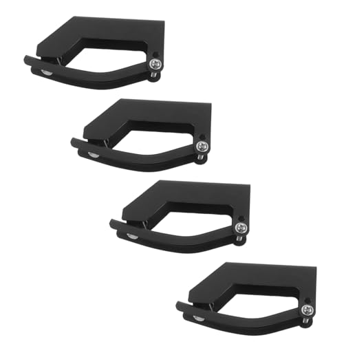 STOBAZA 4pcs Heavy Duty Roof Rack Clips Car Roof Cargo Carrier Mounting Brackets Suitcase Clip Replacement