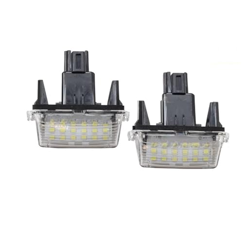 Luz LED de matrícula Canbus con iluminación blanca de alta intensidad para Toyota Auris