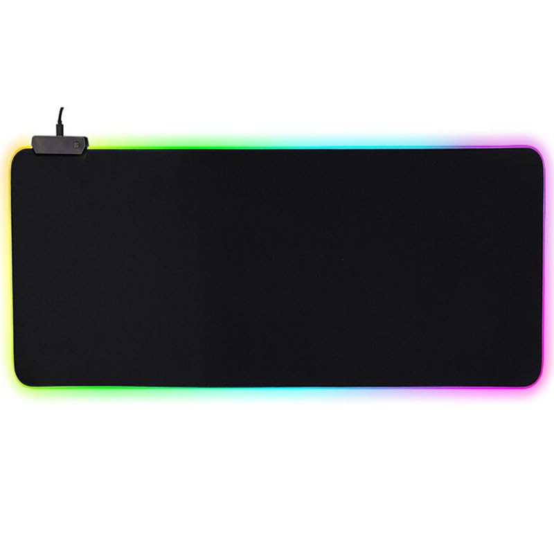 SYGA Black RGB Gaming Desk Pad Non Slip Rubber Base Soft & Smooth Microfiber(80CM*30CM) (B0CJLNNFBT) Amazon Price History, Amazon Price Tracker