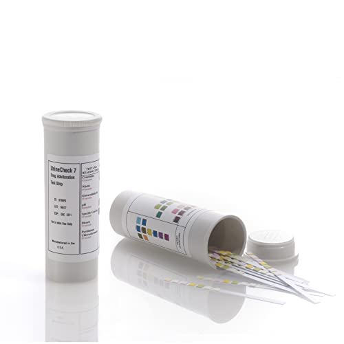 Test de adulteración de orina - 7 parametros - 25 tiras