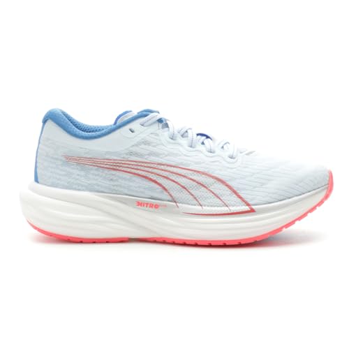 PUMA Womens Deviate Nitro 2 Wn Running Sneakers Shoes - Blue - Size 8.5 M